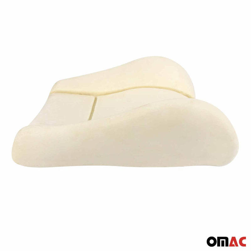 Coussin De Siège De Dossier en mousse pour Fiat Doblo 2010-2021 Beige