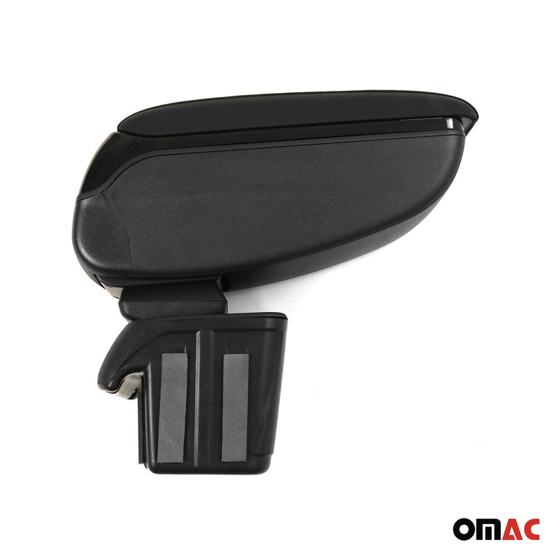 Accoudoir pour Ford Focus 2014-2018 Vinyl Abs Noir Coulissant