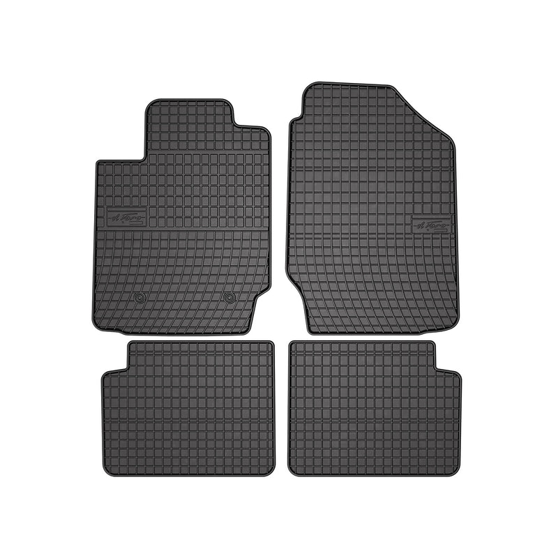 Tapis de Sol pour Toyota Corolla 2002-2007 Caoutchouc Noir