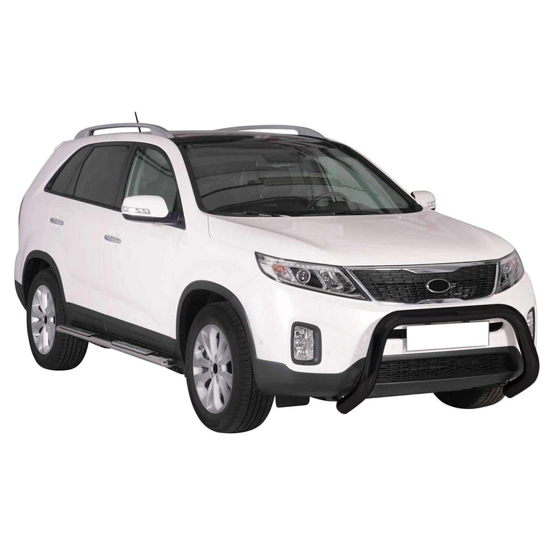 Pare-buffle Avant pour Kia Sorento 2012-2015 76 mm en Acier Noir