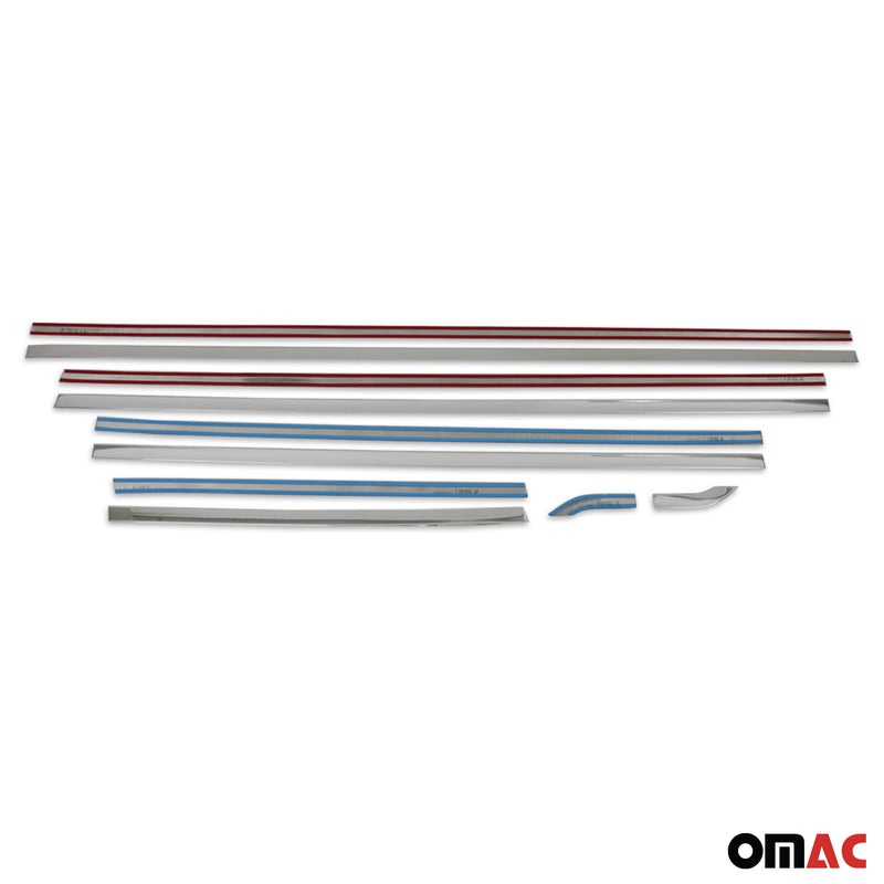 Garniture de Fenêtre pour VW Crafter L3 L4 2017-2025 Acier Inox 10Pcs