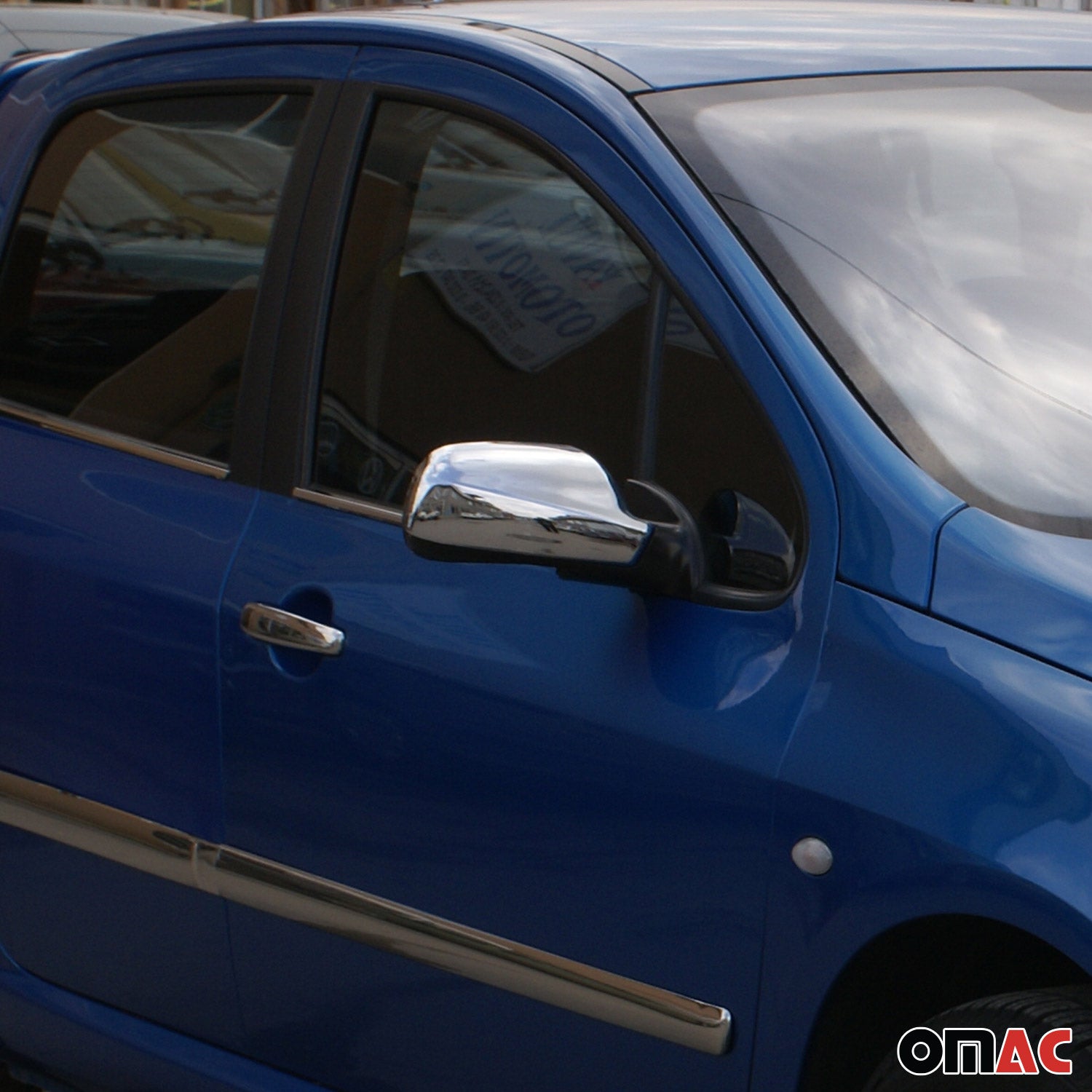 Coques de Rétroviseurs pour Citroen X-Sara 1997-2005 en ABS Argent