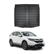 Tapis de coffre Supérieur pour Honda CR-V V 2018-2023 Noir 3D en Caoutchouc TPE