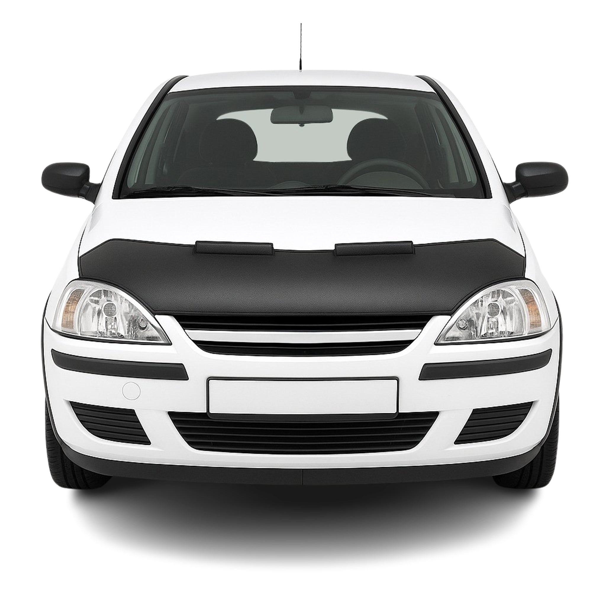 Protège Capot pour Opel Corsa C 2000-2006 Masque de voiture vinyle Noir