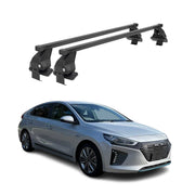 Barres Transversales Menabo pour Hyundai Ioniq 2016-2019 Noir