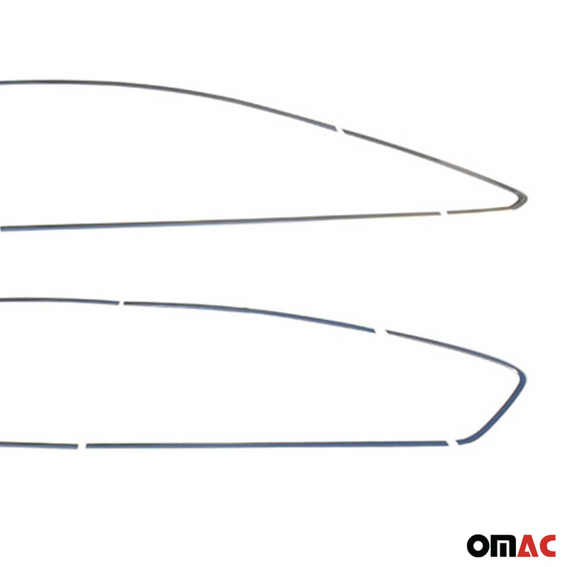 Garniture de Fenêtre pour Opel Astra J HB 2010-2015 Acier Inoxy 12Pcs