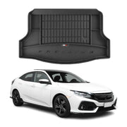 Tapis de Coffre pour Honda Civic 2017-2022 Noir TPE