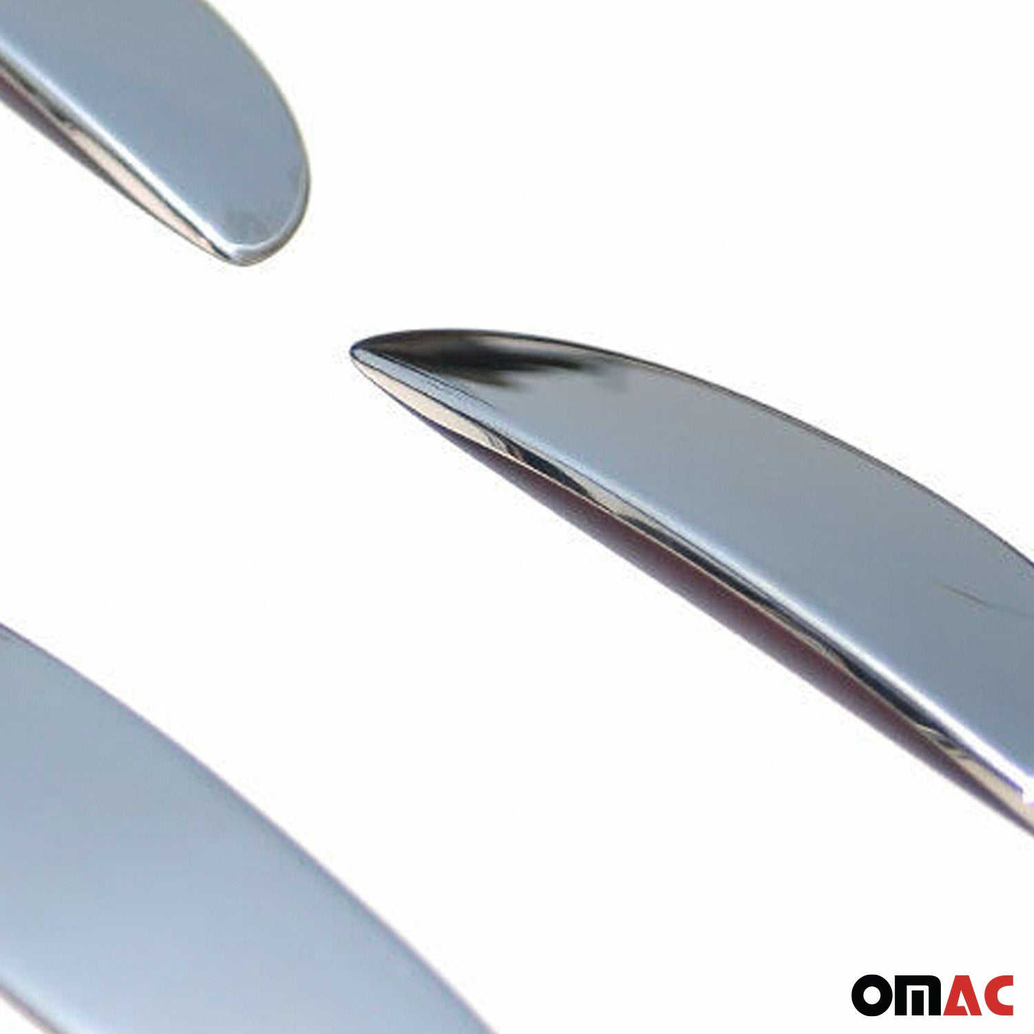 Couverture de poignée de porte pour Opel Corsa C 2000-2006 en Acier Inox 2Pcs
