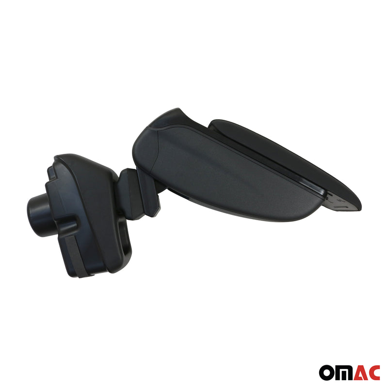 Accoudoir pour Ford Fiesta Break 2009-2016 Vinyl Abs Noir Coulissant