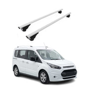 Barres de toit Transversales pour Ford Tourneo Connect II 2013-2021 Acier Gris