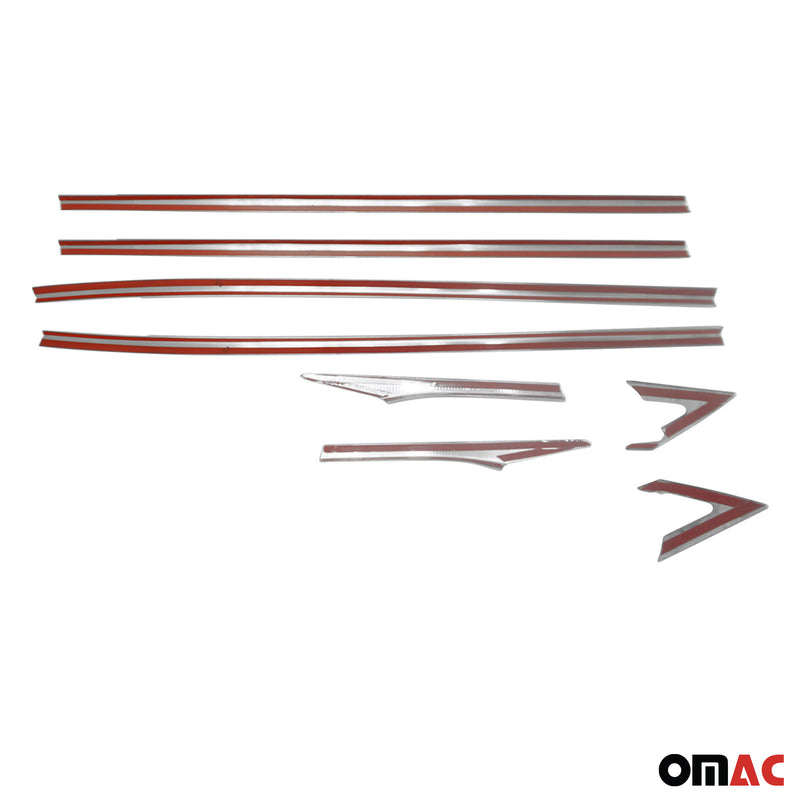 Garniture de Fenêtre pour Honda Civic Berline 2016-2021 Acier Inox 8Pcs