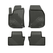 Tapis de Sol de Voiture pour Opel Zafira B 2005-2014 TPE Antidérapant Noir 4Pcs