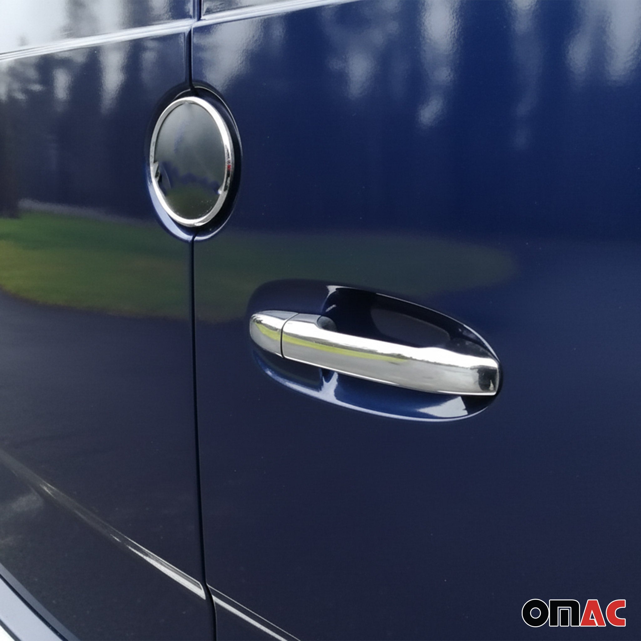 Couverture de poignée de porte pour Mercedes Sprinter 2018-2026 Acier Inox 6Pcs
