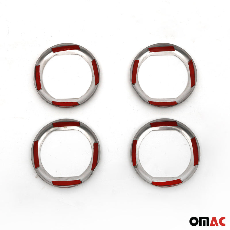 Grilles d'Aération pour Iveco Daily 2011-2014 inox Chromé 4 Pcs