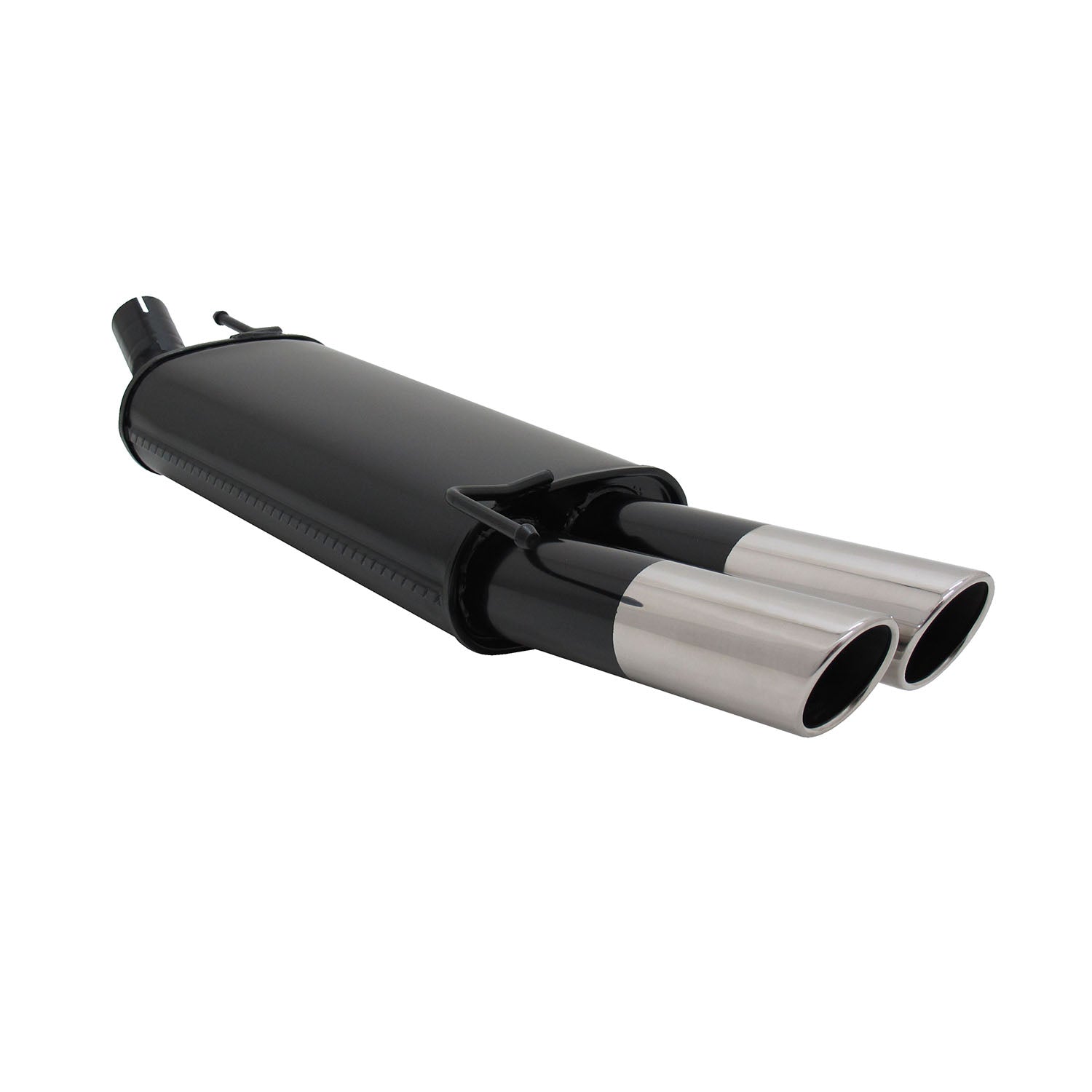 Échappement arrière Novus pour VW Golf 3/Golf 4 Cabriolet 2x76mm SR-Design ABE