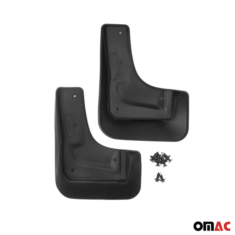 Bavettes Garde Boue pour Mazda 6 2010-2012 Avant et Arrière Plastique Noir 4 Pcs
