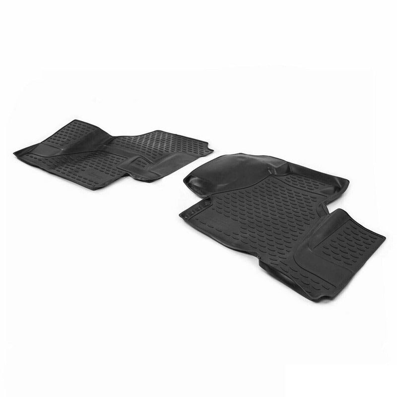 Tapis de sol pour Mercedes Sprinter W906 2013-2018 en caoutchouc TPE 3D Noir 2x