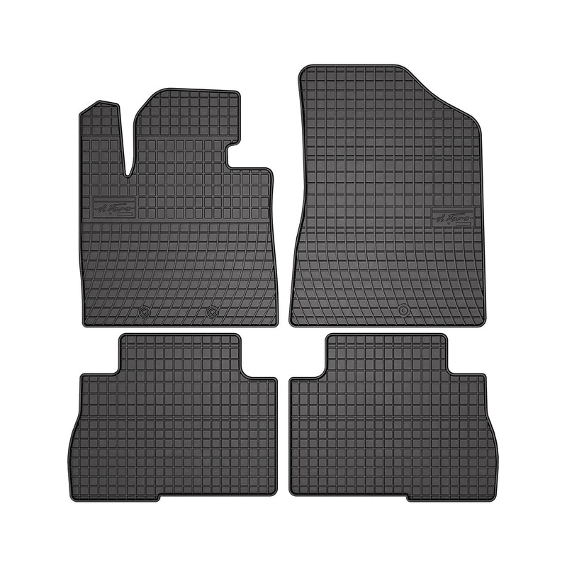 Tapis de Sol pour Kia Sorento 2012-2014 Caoutchouc Noir