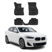 Tapis de sol pour BMW X1 F48 2015-2022 Noir 3D TPE 4Pcs