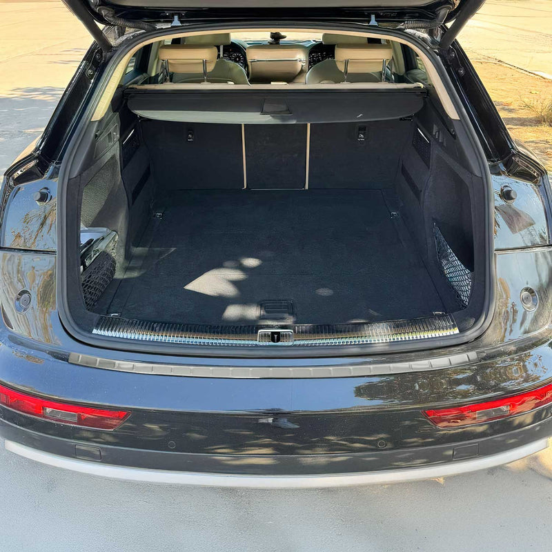 Protection seuil de pare-chocs arriére pour Audi Q5 FY 2017-2024 en Acier Chromé