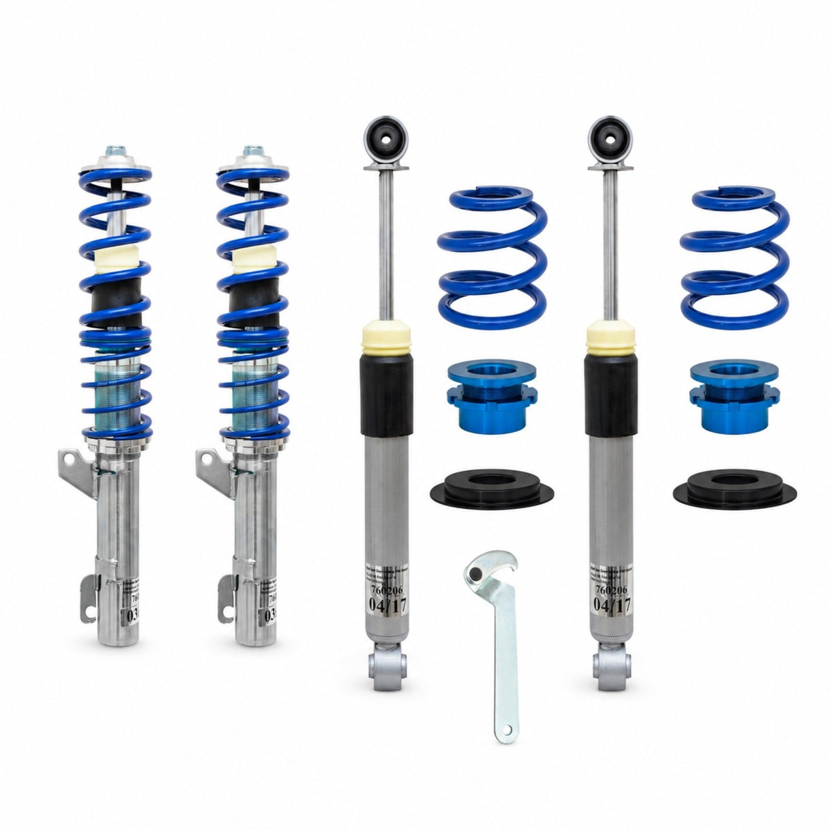 JOM BlueLine Combinés Filetés pour TT 8N Coupé et Roadster Quattro 1998-2006