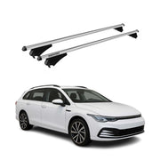 Tiger Barres de toit transversales pour VW Golf VIII Variant 2019-2026 Gris
