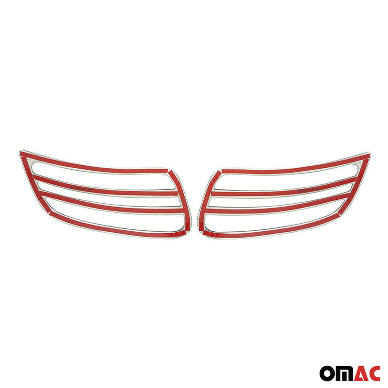 Écopes de Capot pour Mercedes Sprinter 2018-2025 Chromé 2Pcs