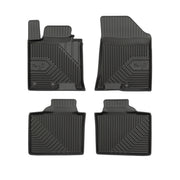 Tapis de Sol de Voiture pour Hyundai i40 2011-2019 TPE Antidérapant Noir 4Pcs