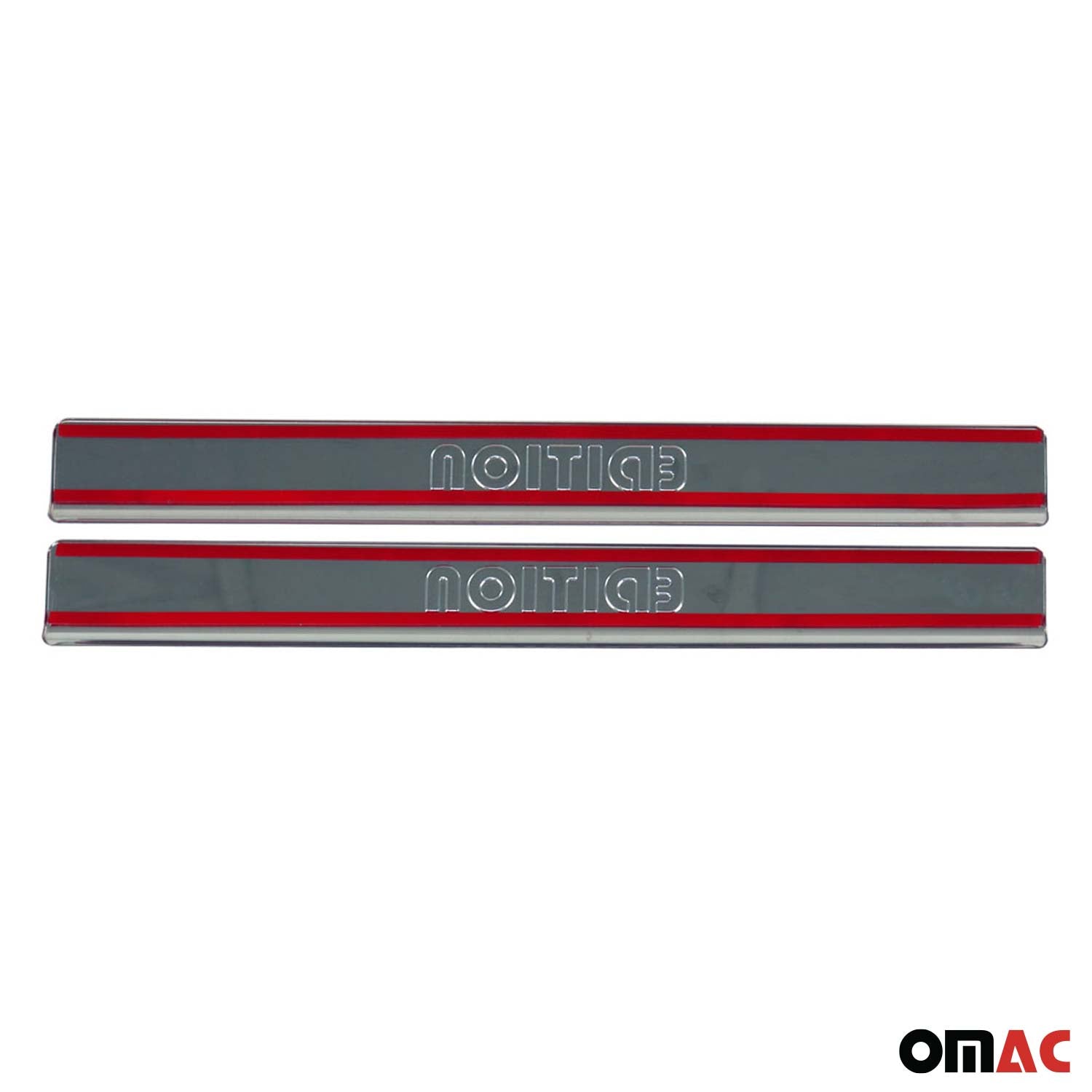 Seuils de porte pour Mercedes W447 Vito 2014-2026 en acier Inox Chromé Edition