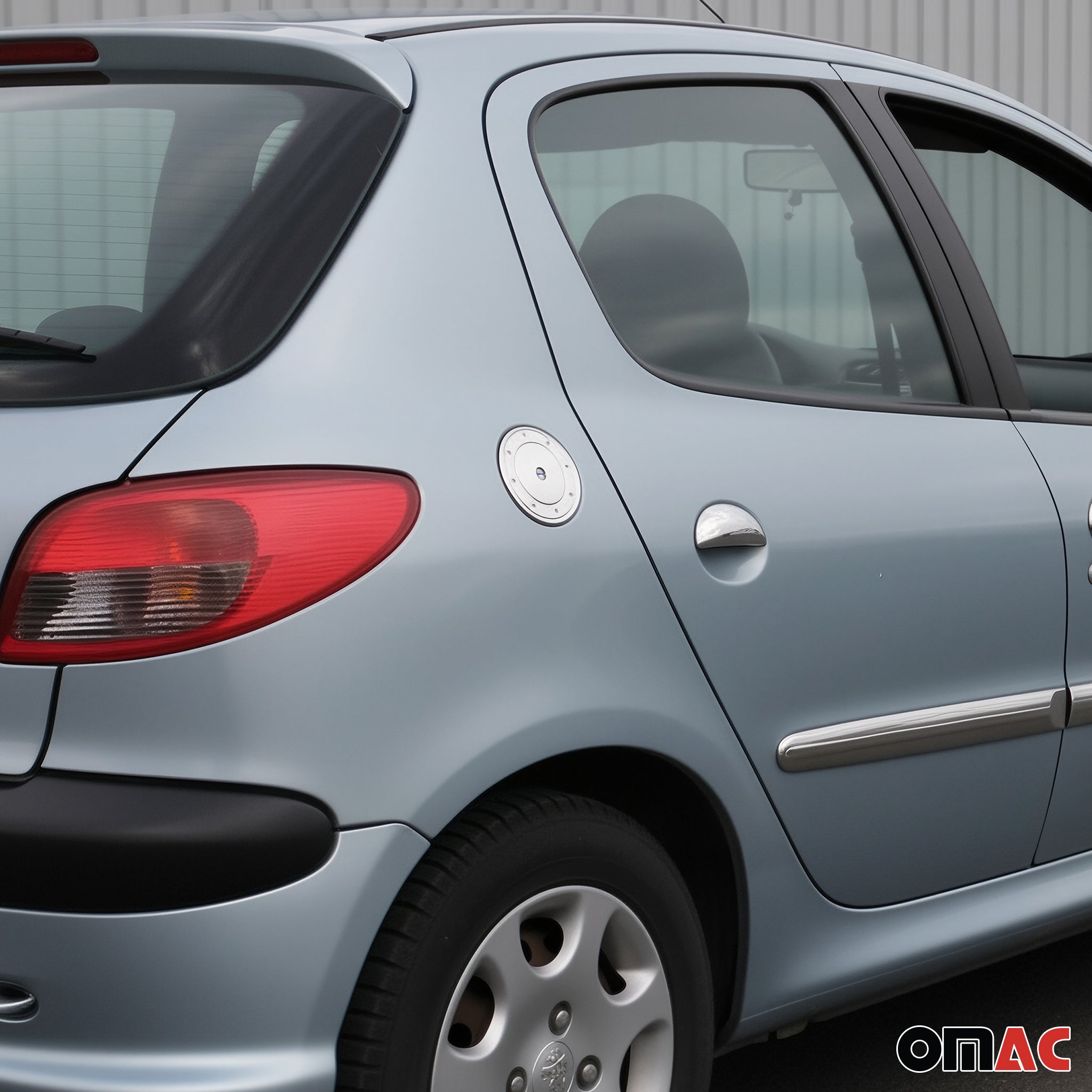 Bouchon de carburant pour Peugeot 206 206+ 1998-2012 en acier inoxydable