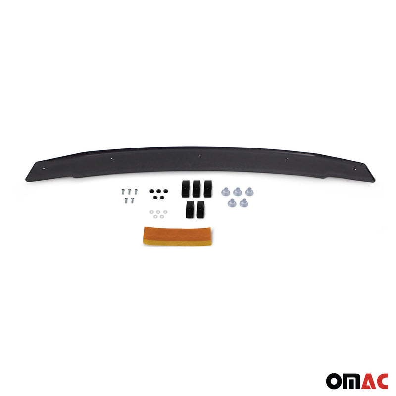 Deflecteurs d'air capot de voiture pour Mitsubishi Pajero 2006-2021 SUV Noir