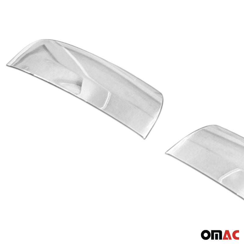 Moulure de Pare-chcos Arrière pour Fiat 500L 2018-2024 acier inox 2 Pcs