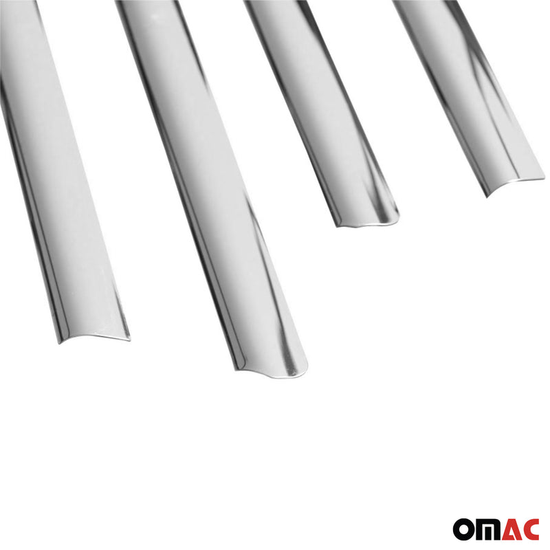 Garniture Baguette de Vitre pour Mercedes Classe ML W164 2005-2011 inox 4Pcs