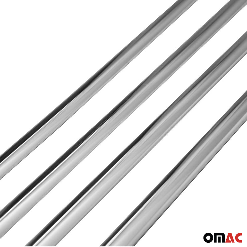 Garniture baguette de porte latérale pour BYD Atto 3 / Seal U 2022-2025 inox 4x