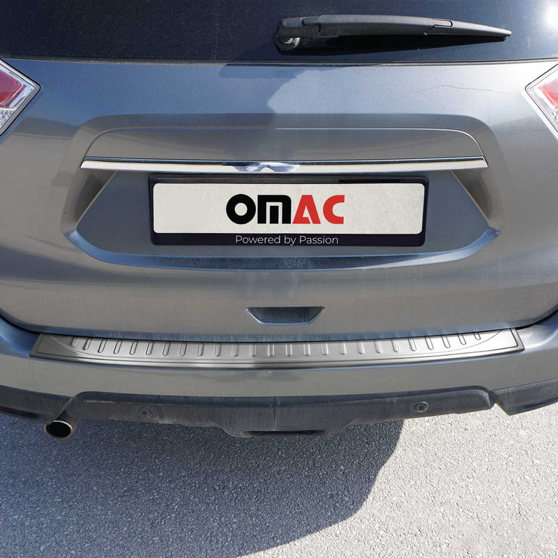 Protection Seuil de Pare-chocs Arriére Pour Nissan X-Trail 2014-2021 Acier Mat