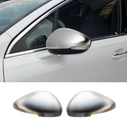 Coques de Rétroviseurs pour Peugeot 508 2010-2018 2x Acier Inox Chromé Foncé