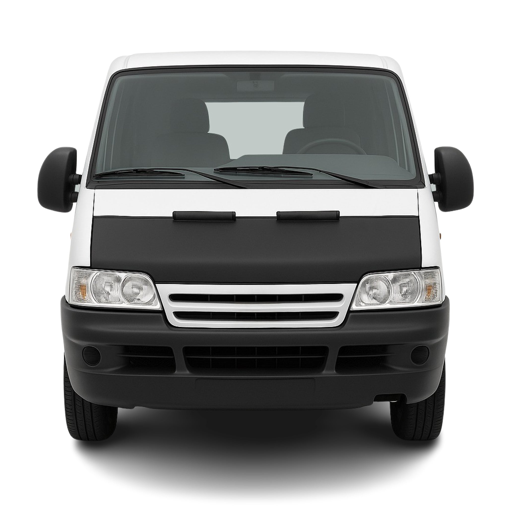 Protège capot pour Citroen Jumper 2002-2006 en vinyle noir