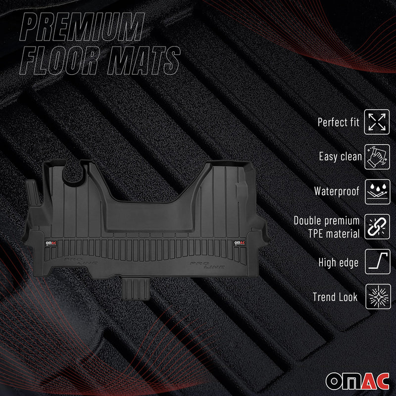 Tapis de Sol pour Iveco Daily 2014-2025 TPE Noir