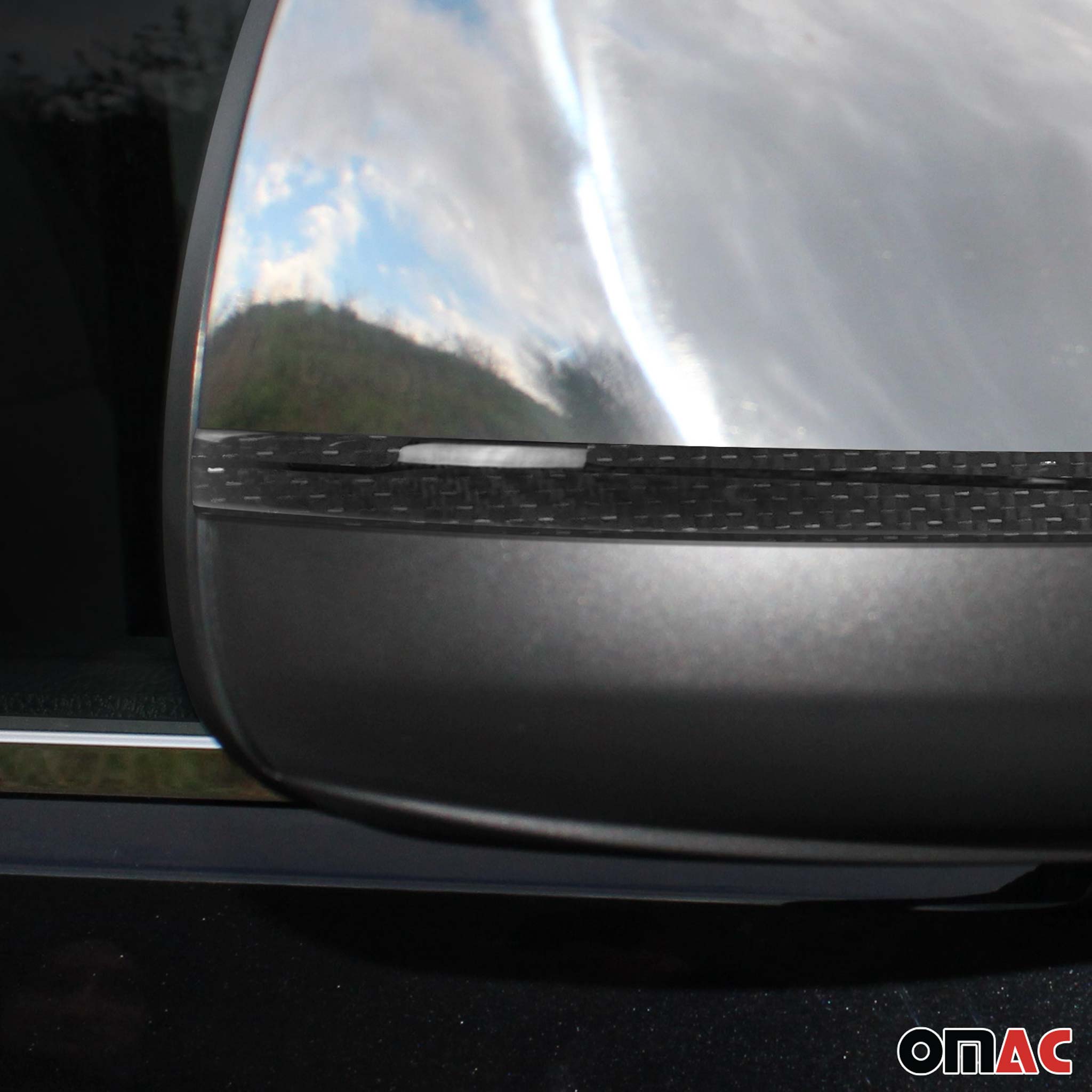 Garniture de Coque de Rétroviseur Pour VW T5 Caravelle 2010-2015 Carbone 2Pcs