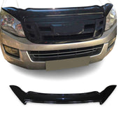 Deflecteurs d'air capot de voiture pour Isuzu D-Max 2012-2018 Acrylique Noir