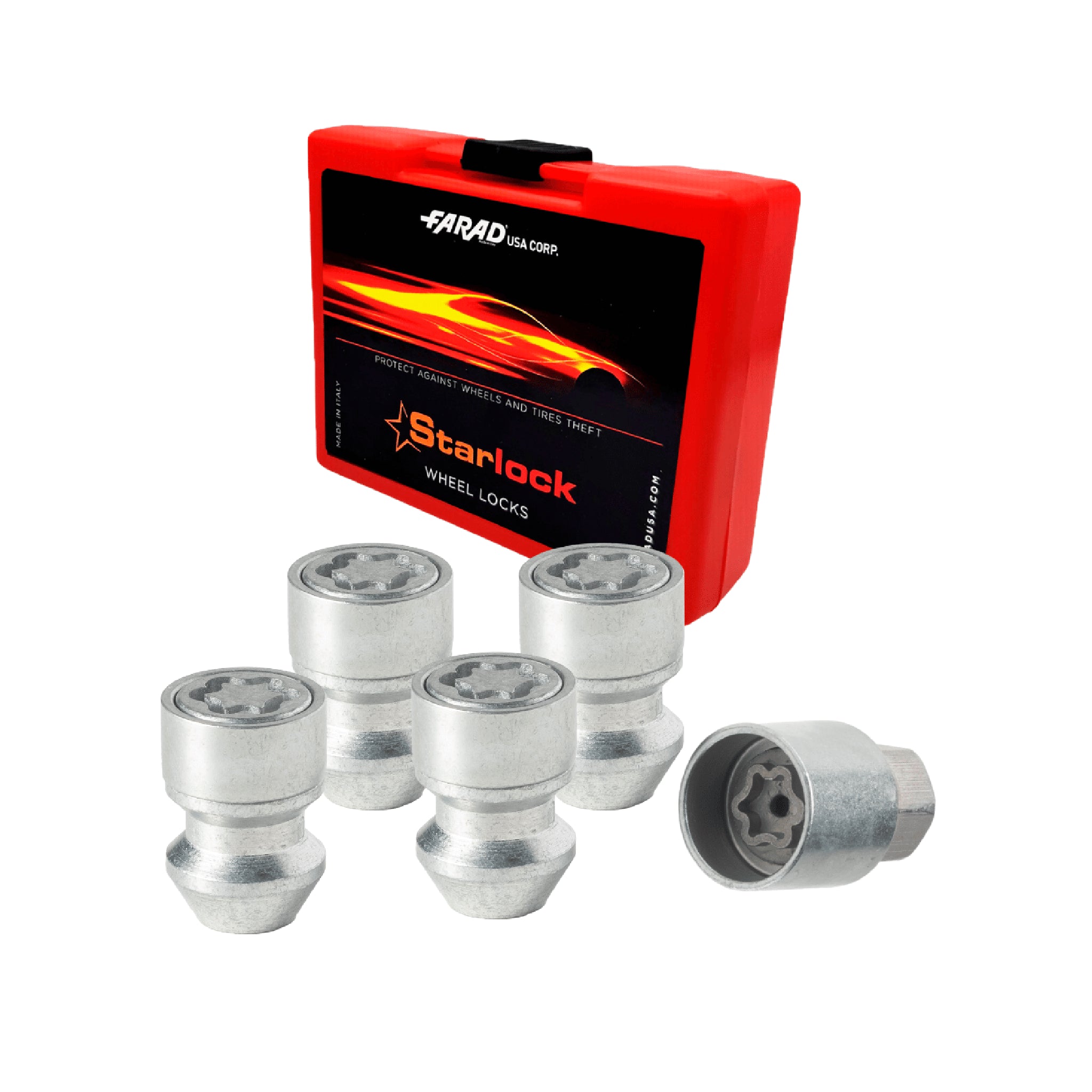 Vis de roue antivol pour Chrysler 300 C dès 2005 Gris lot de 4 M14X1,5