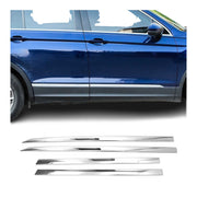 Garniture Baguette de porte latérale pour VW Tiguan mk2 2016-2020 Pre-FL chromé