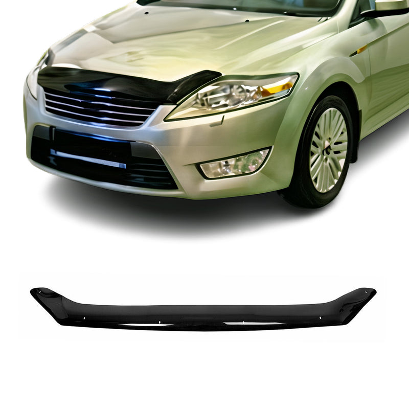 Deflecteurs d'air de capot pour Ford Mondeo mk4 tout 2007-2014 Acrylique Noir