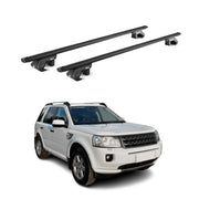Barres de toit transversales ABE pour Land Rover Freelander II 2006-2016 Noir 2x