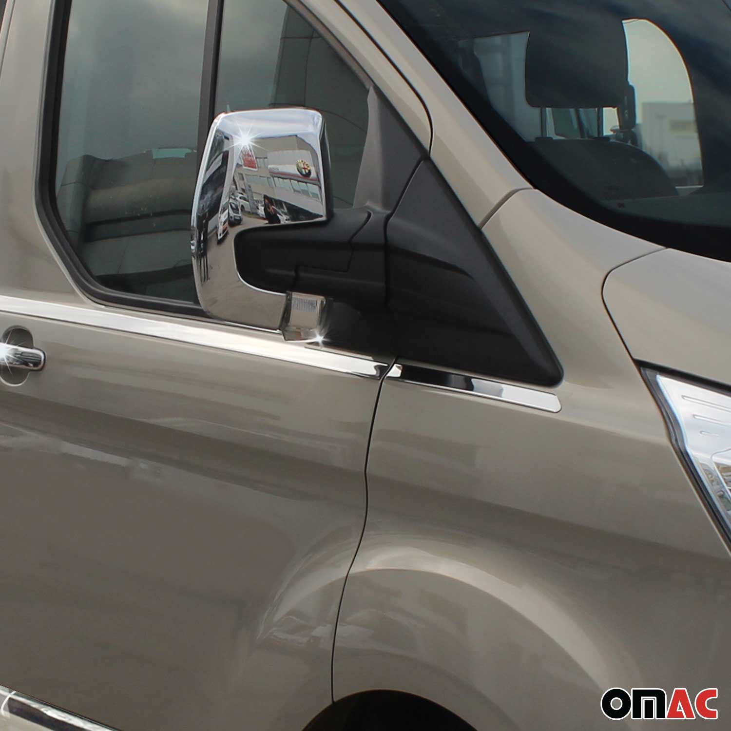 Garniture de Fenêtre pour Ford Tourneo Custom V362 2013-2023 Acier Inox 8Pcs