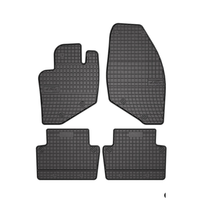 Tapis de Sol pour Volvo S80 I 1998-2006 OMAC 3D Noir Caoutchouc