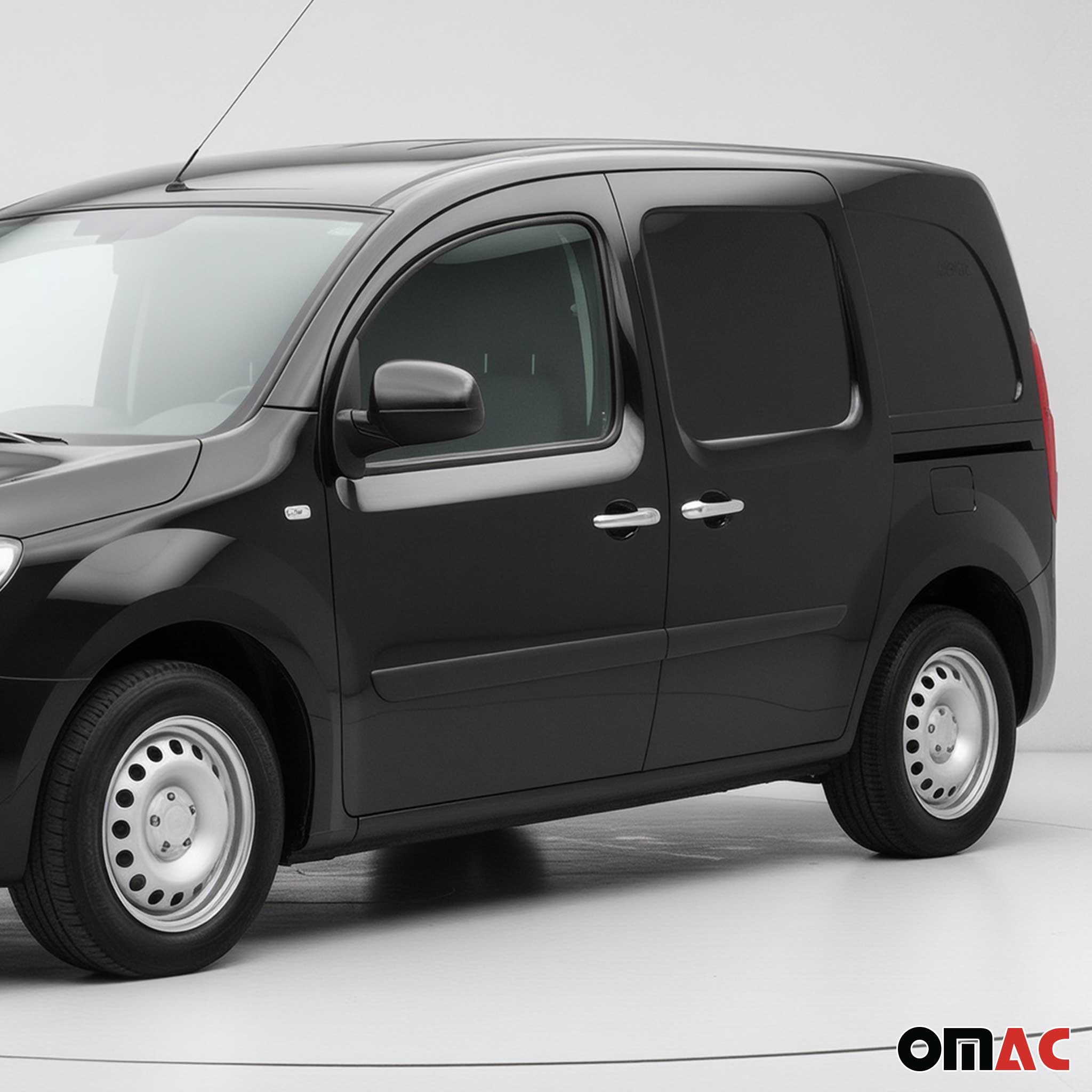 Couverture de poignée de porte pour Renault Kangoo 2008-2021 en Acier Inoxydable