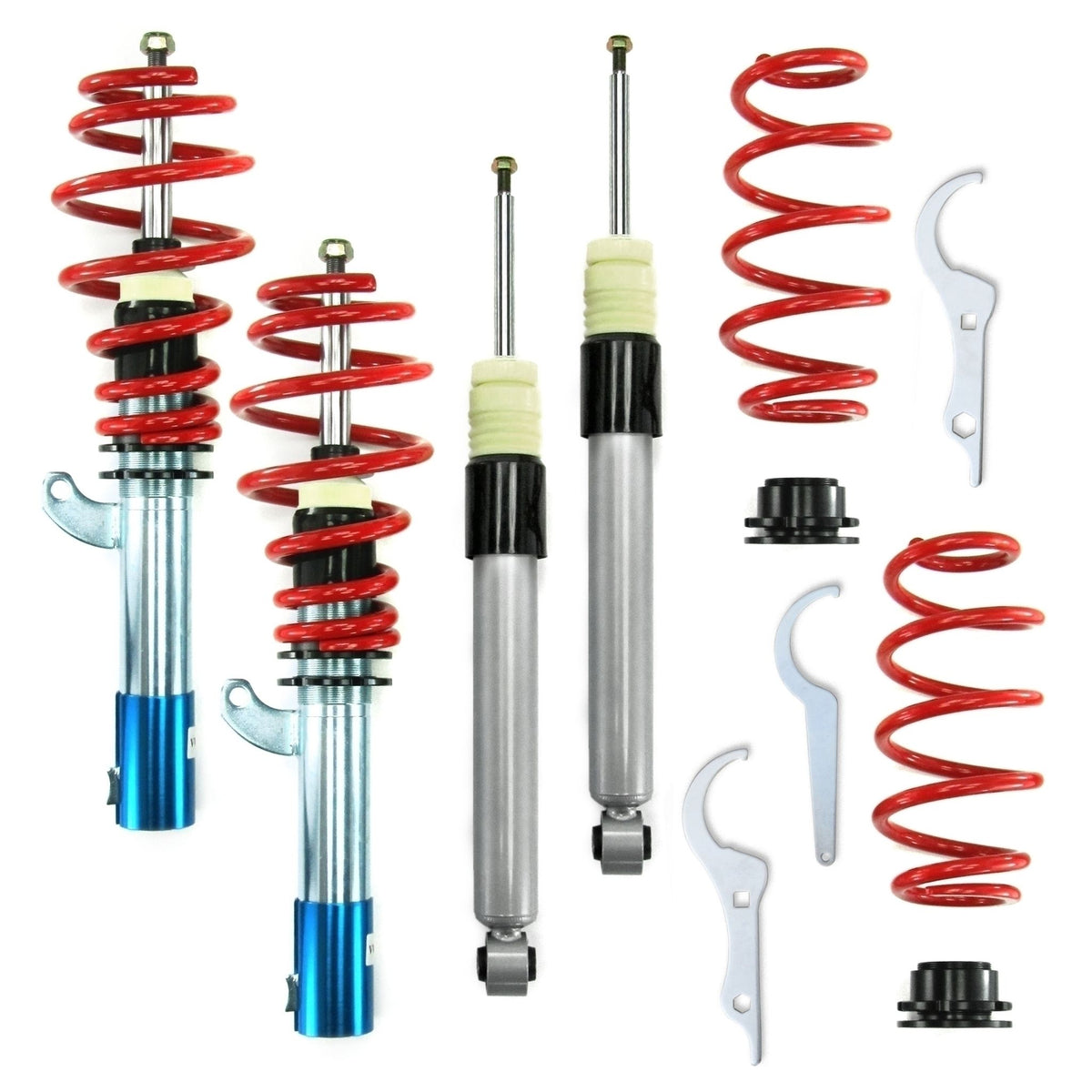 JOM Redline Combinés Filetés pour VW Touran 1T 1.9TDi 2.0TDi/DSG Ø (50/55) mm