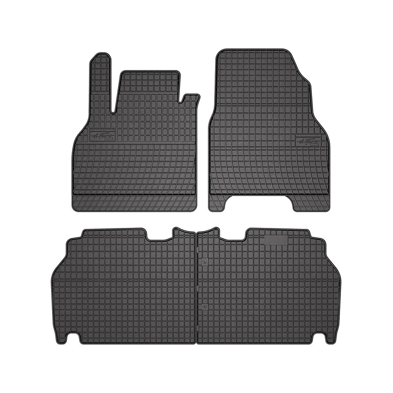 Tapis de Sol pour Renault Kangoo 2007-2021 Caoutchouc Noir