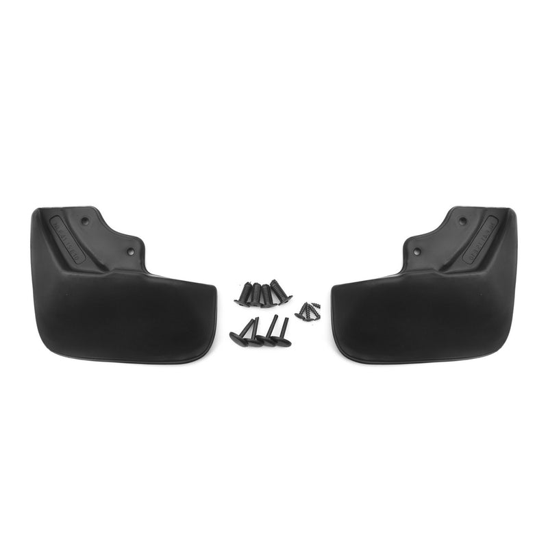 Bavettes Garde Boue pour Renault Thalia 2008-2013 Arrière Plastique Noir 2 Pcs